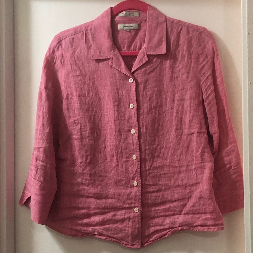 100% Linen Button Down